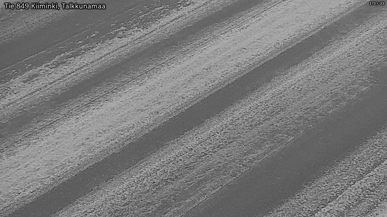 Weather Camera Image Road 849 Kiiminki, Talkkunamaa, Oulu, Pohjois-Pohjanmaa
