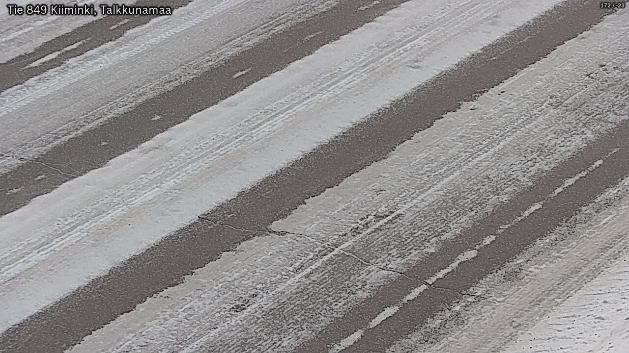 Kelikamerat Kuva Tie 849 Kiiminki, Talkkunamaa, Oulu, Pohjois-Pohjanmaa