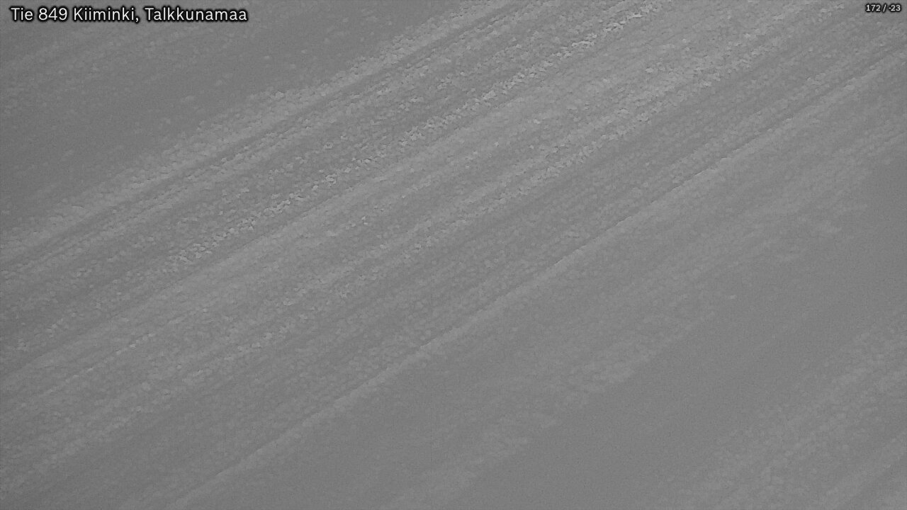 Weather Camera Image Road 849 Kiiminki, Talkkunamaa, Oulu, Pohjois-Pohjanmaa