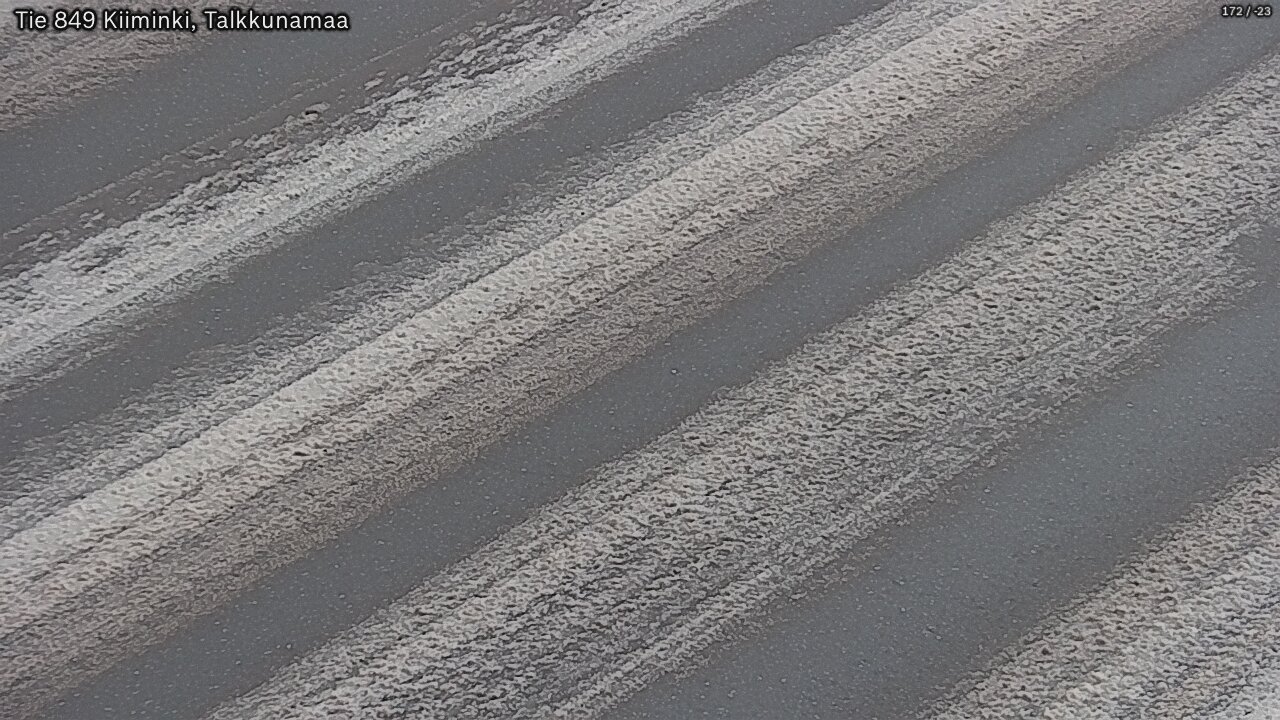 Weather Camera Image Road 849 Kiiminki, Talkkunamaa, Oulu, Pohjois-Pohjanmaa