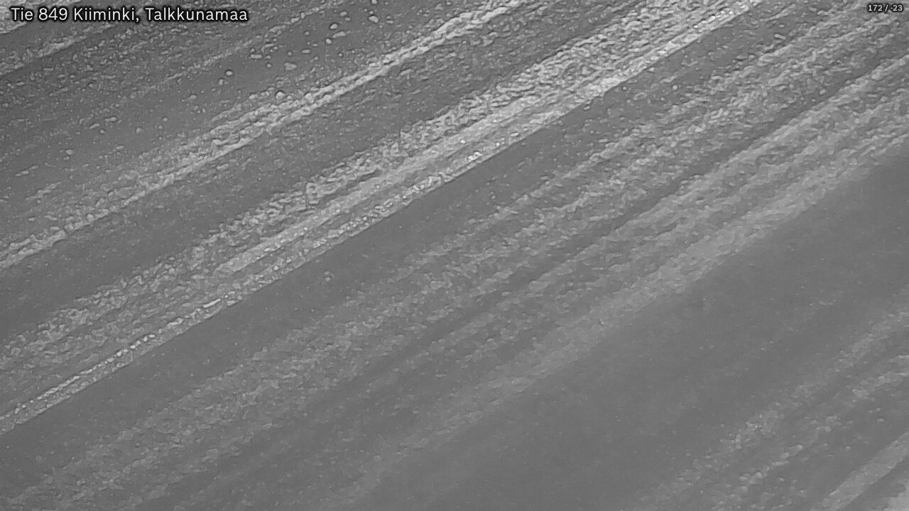 Weather Camera Image Road 849 Kiiminki, Talkkunamaa, Oulu, Pohjois-Pohjanmaa