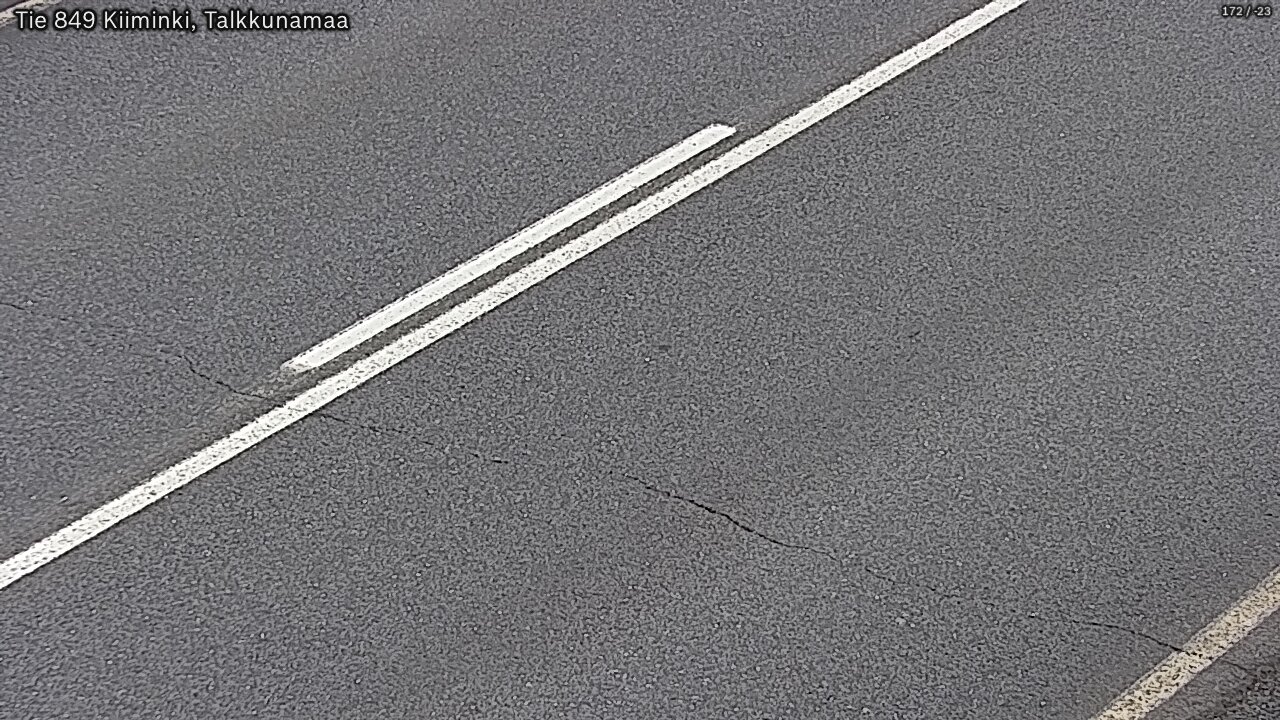 Weather Camera Image Road 849 Kiiminki, Talkkunamaa, Oulu, Pohjois-Pohjanmaa