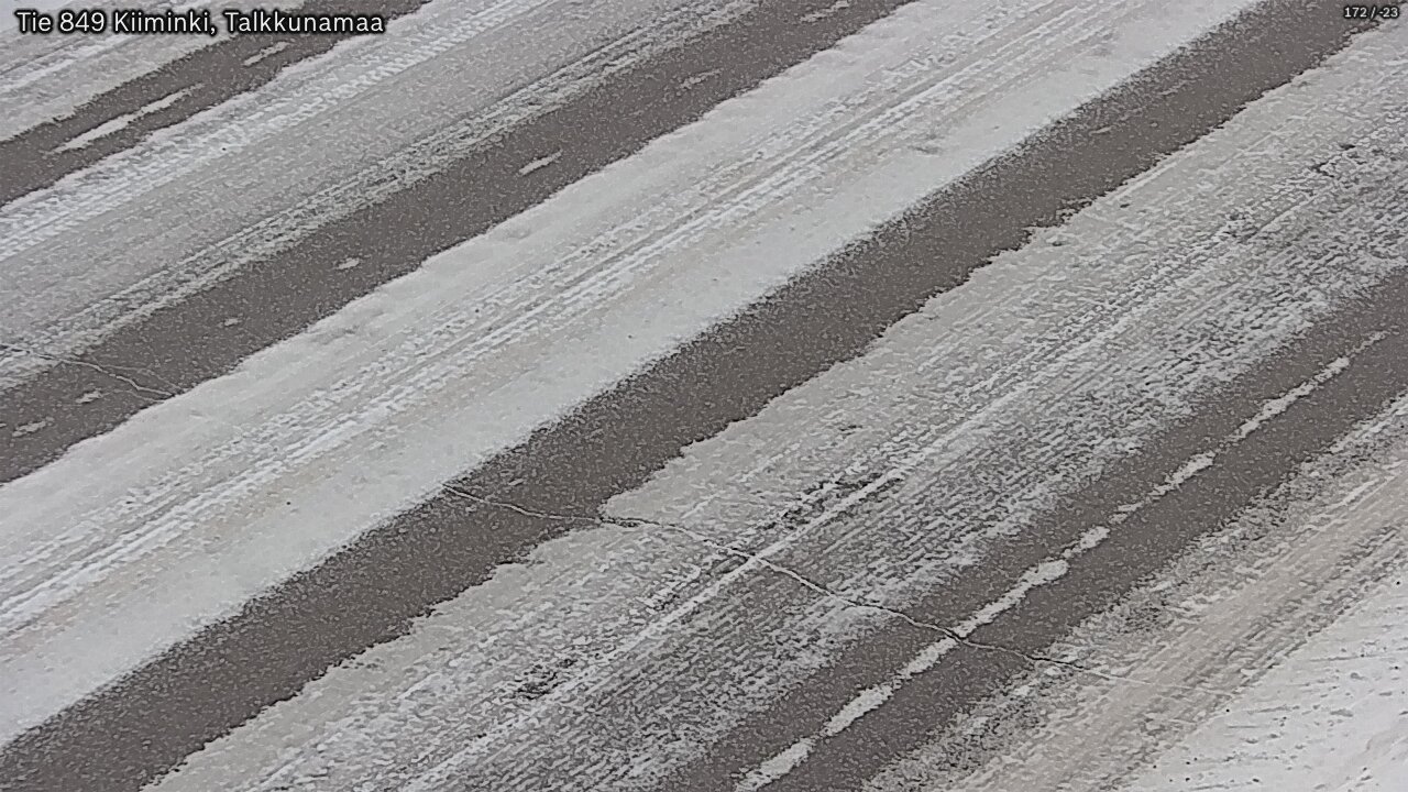 Kelikamerat Kuva Tie 849 Kiiminki, Talkkunamaa, Oulu, Pohjois-Pohjanmaa