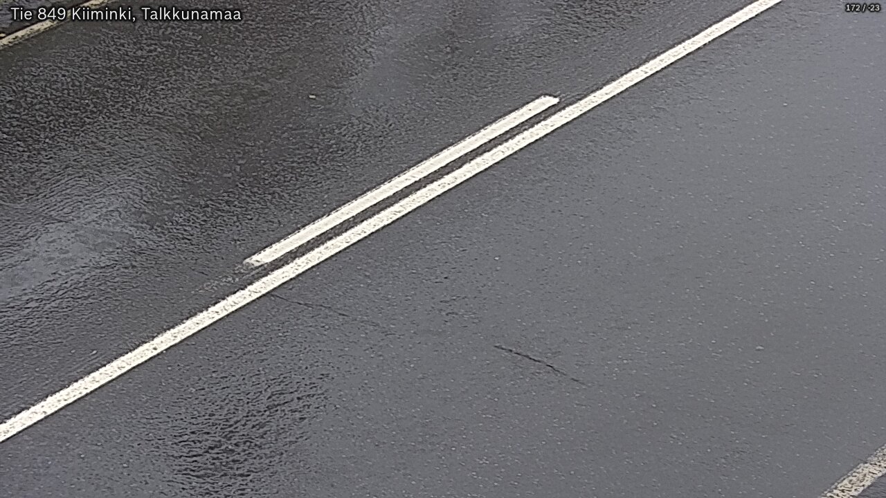 Weather Camera Image Road 849 Kiiminki, Talkkunamaa, Oulu, Pohjois-Pohjanmaa