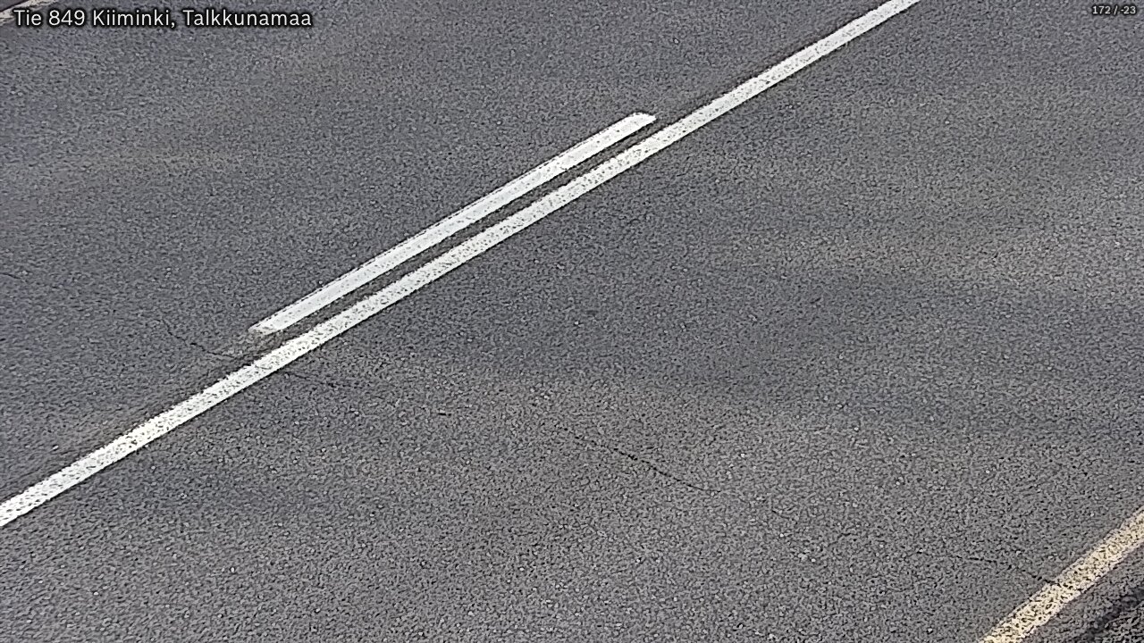 Weather Camera Image Road 849 Kiiminki, Talkkunamaa, Oulu, Pohjois-Pohjanmaa