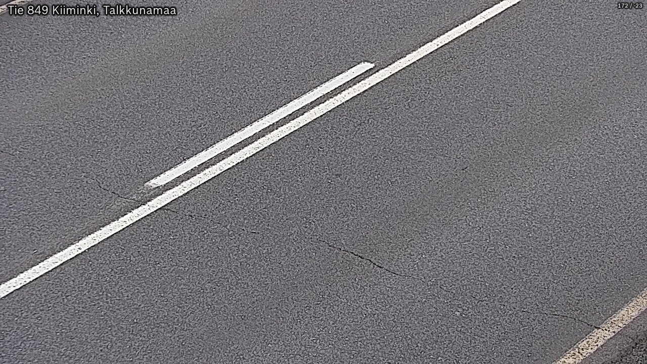 Weather Camera Image Road 849 Kiiminki, Talkkunamaa, Oulu, Pohjois-Pohjanmaa