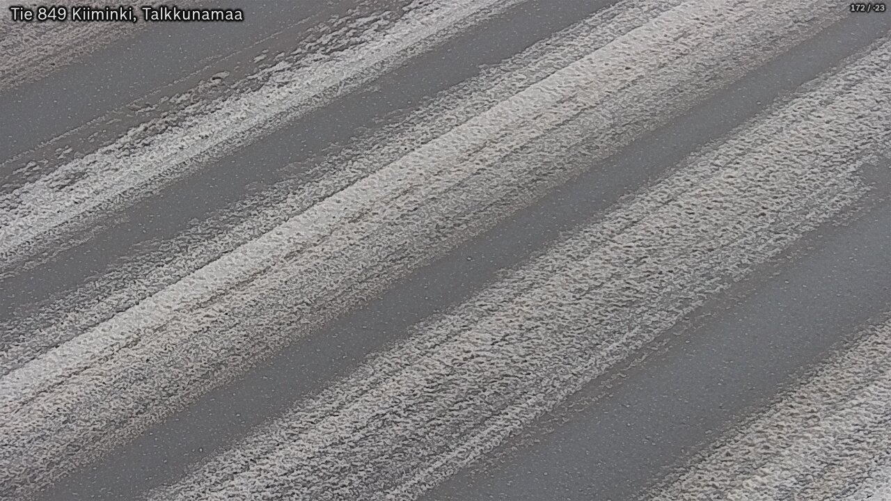 Weather Camera Image Road 849 Kiiminki, Talkkunamaa, Oulu, Pohjois-Pohjanmaa
