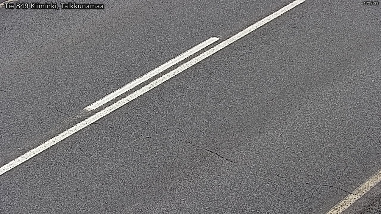 Weather Camera Image Road 849 Kiiminki, Talkkunamaa, Oulu, Pohjois-Pohjanmaa
