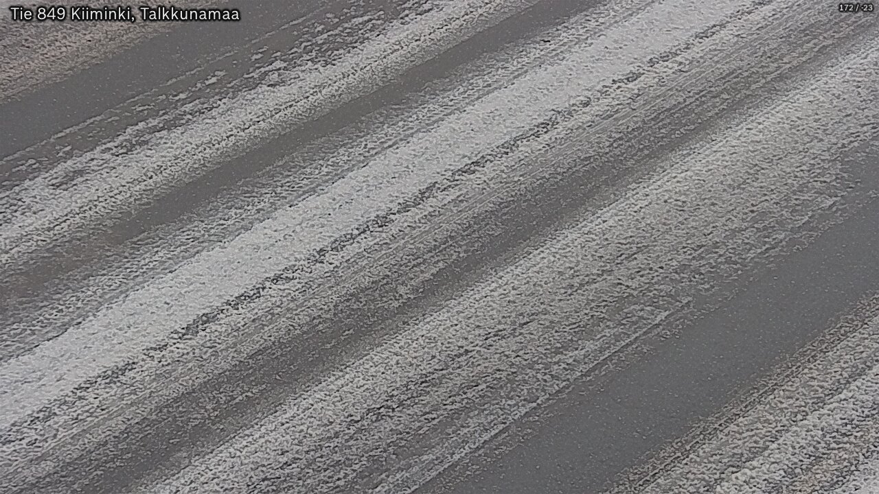 Weather Camera Image Road 849 Kiiminki, Talkkunamaa, Oulu, Pohjois-Pohjanmaa