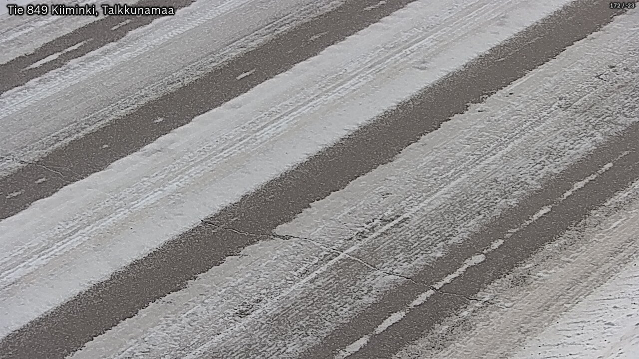 Kelikamerat Kuva Tie 849 Kiiminki, Talkkunamaa, Oulu, Pohjois-Pohjanmaa