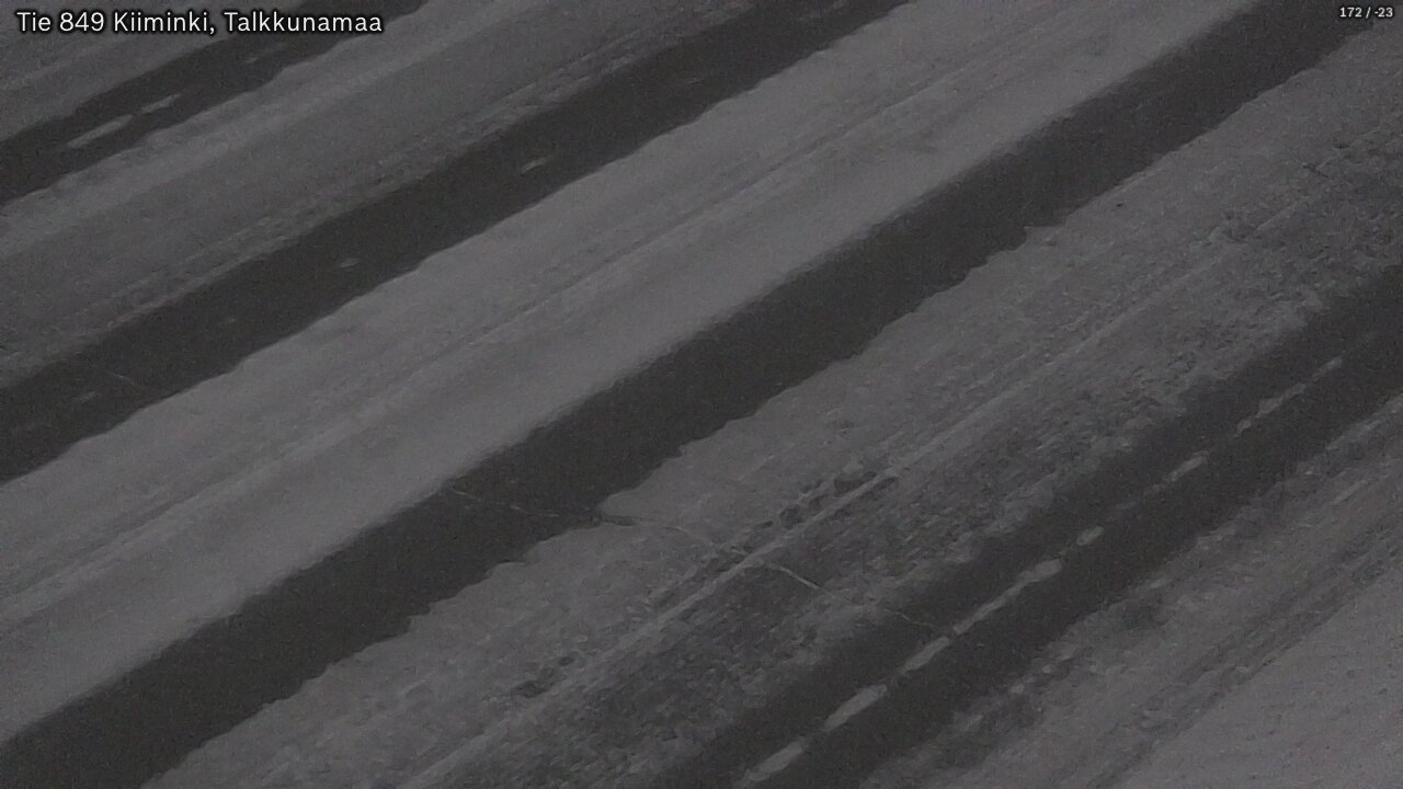 Weather Camera Image Road 849 Kiiminki, Talkkunamaa, Oulu, Pohjois-Pohjanmaa
