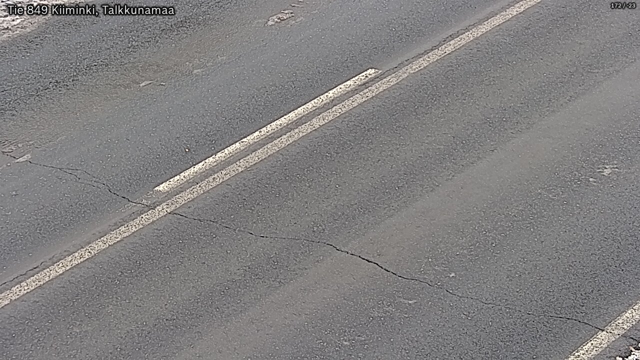 Weather Camera Image Road 849 Kiiminki, Talkkunamaa, Oulu, Pohjois-Pohjanmaa