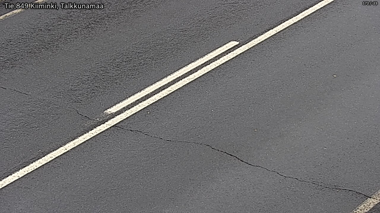 Weather Camera Image Road 849 Kiiminki, Talkkunamaa, Oulu, Pohjois-Pohjanmaa
