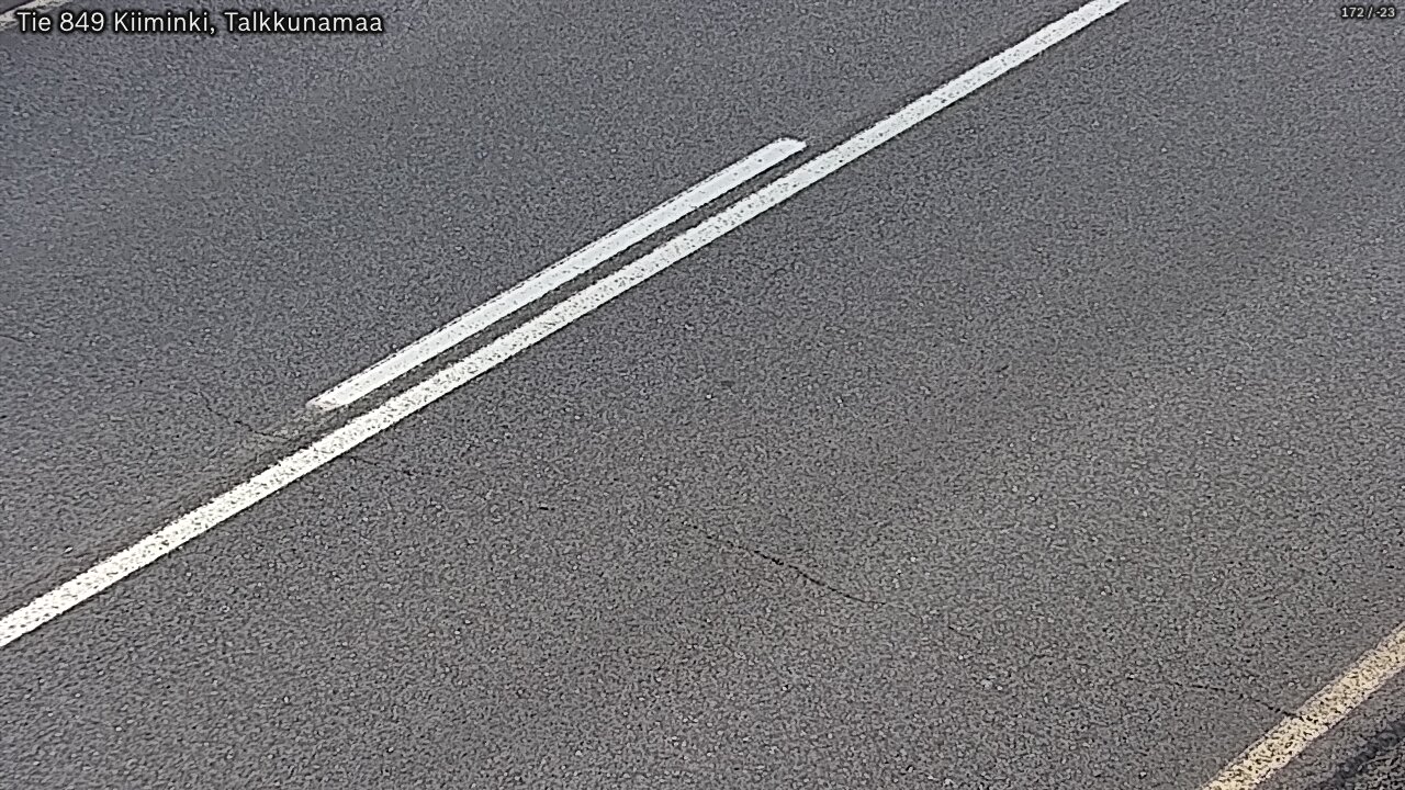 Weather Camera Image Road 849 Kiiminki, Talkkunamaa, Oulu, Pohjois-Pohjanmaa