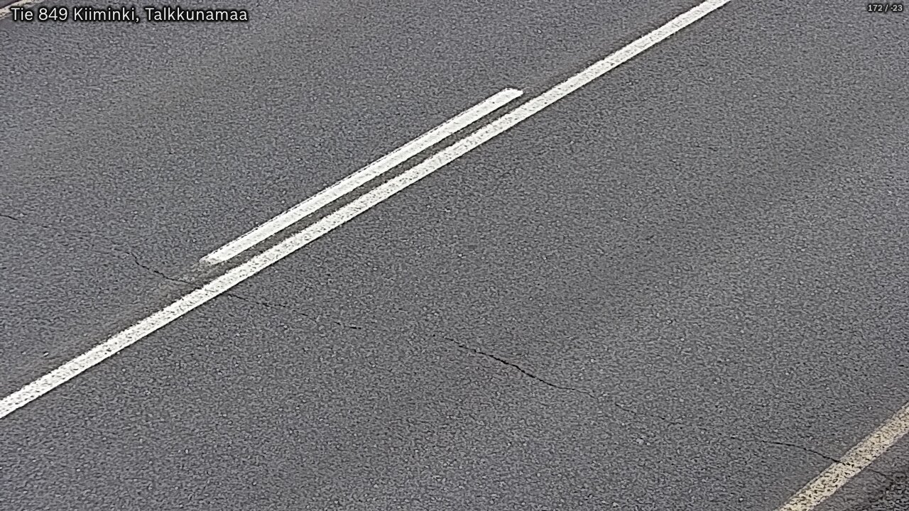 Weather Camera Image Road 849 Kiiminki, Talkkunamaa, Oulu, Pohjois-Pohjanmaa