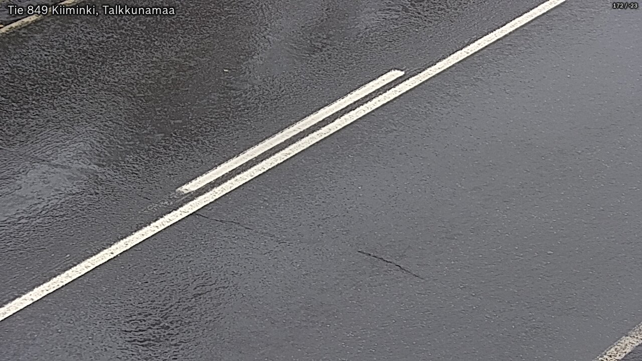 Weather Camera Image Road 849 Kiiminki, Talkkunamaa, Oulu, Pohjois-Pohjanmaa