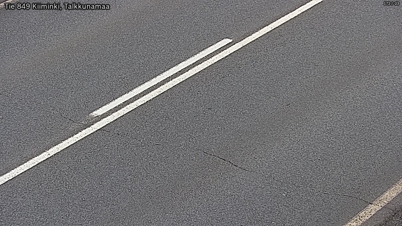 Weather Camera Image Road 849 Kiiminki, Talkkunamaa, Oulu, Pohjois-Pohjanmaa