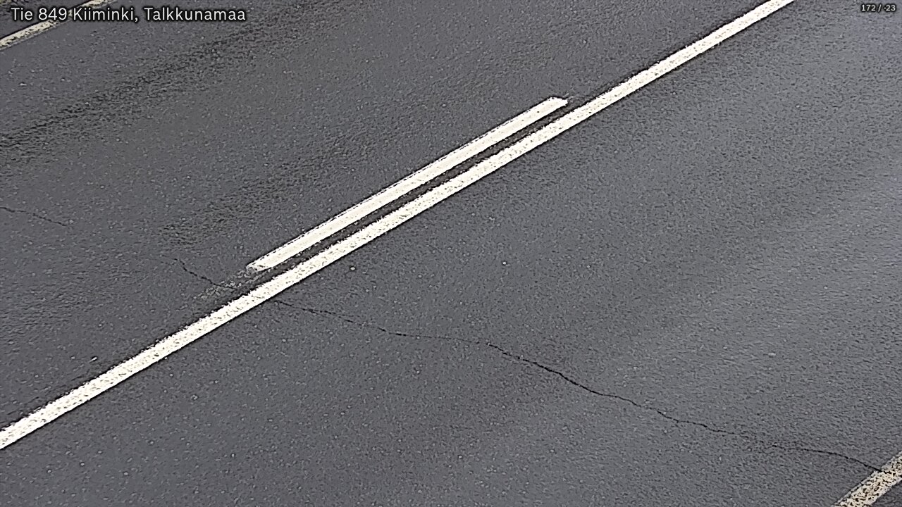 Weather Camera Image Road 849 Kiiminki, Talkkunamaa, Oulu, Pohjois-Pohjanmaa
