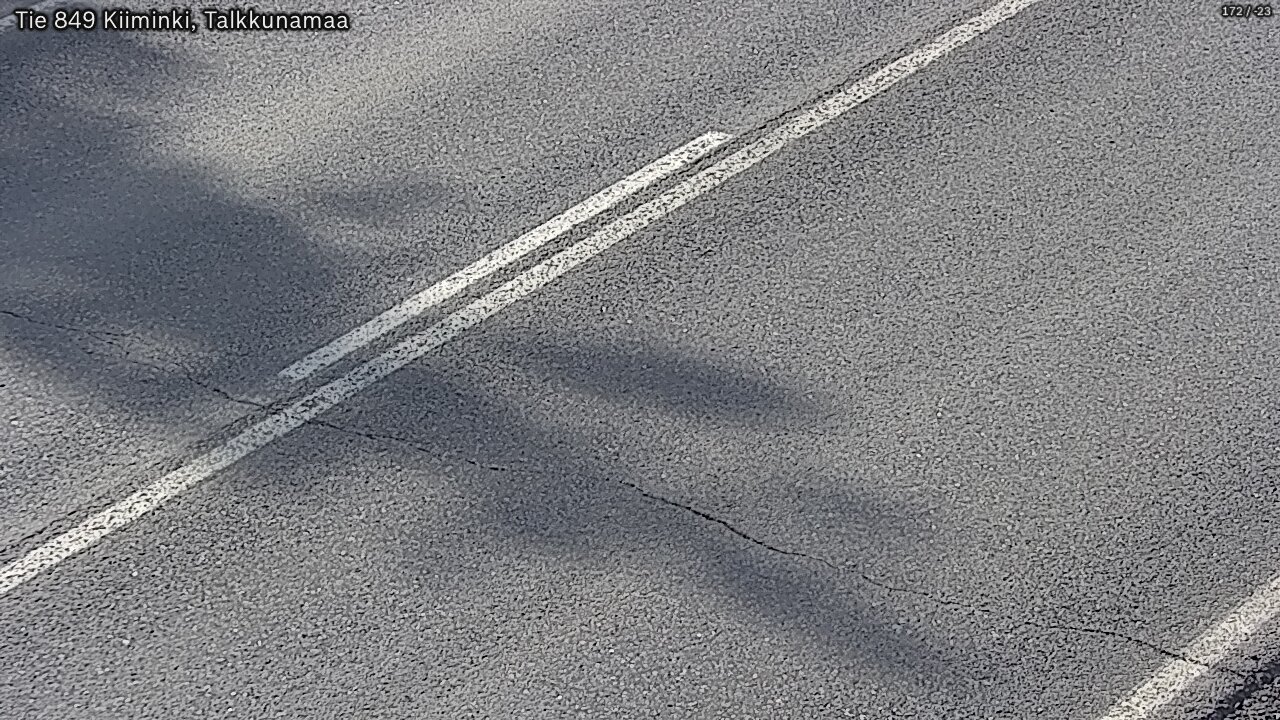 Weather Camera Image Väg 849 Kiiminki, Talkkunamaa, Oulu, Pohjois-Pohjanmaa