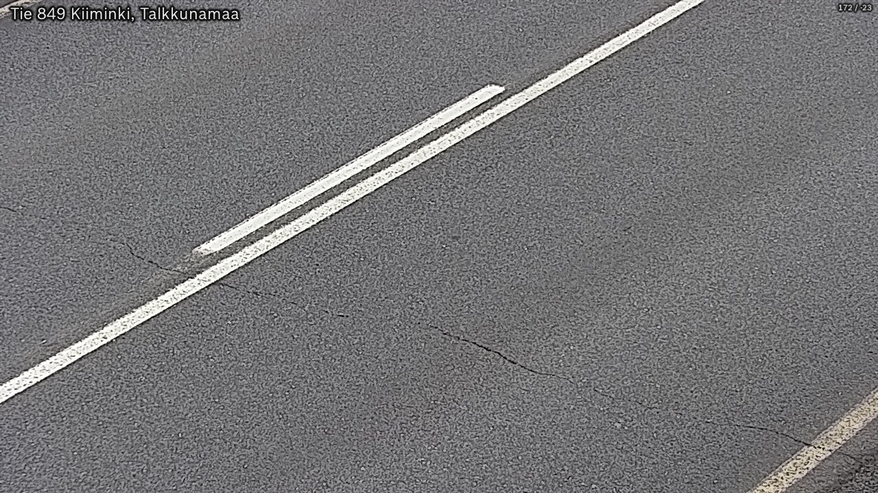 Weather Camera Image Road 849 Kiiminki, Talkkunamaa, Oulu, Pohjois-Pohjanmaa