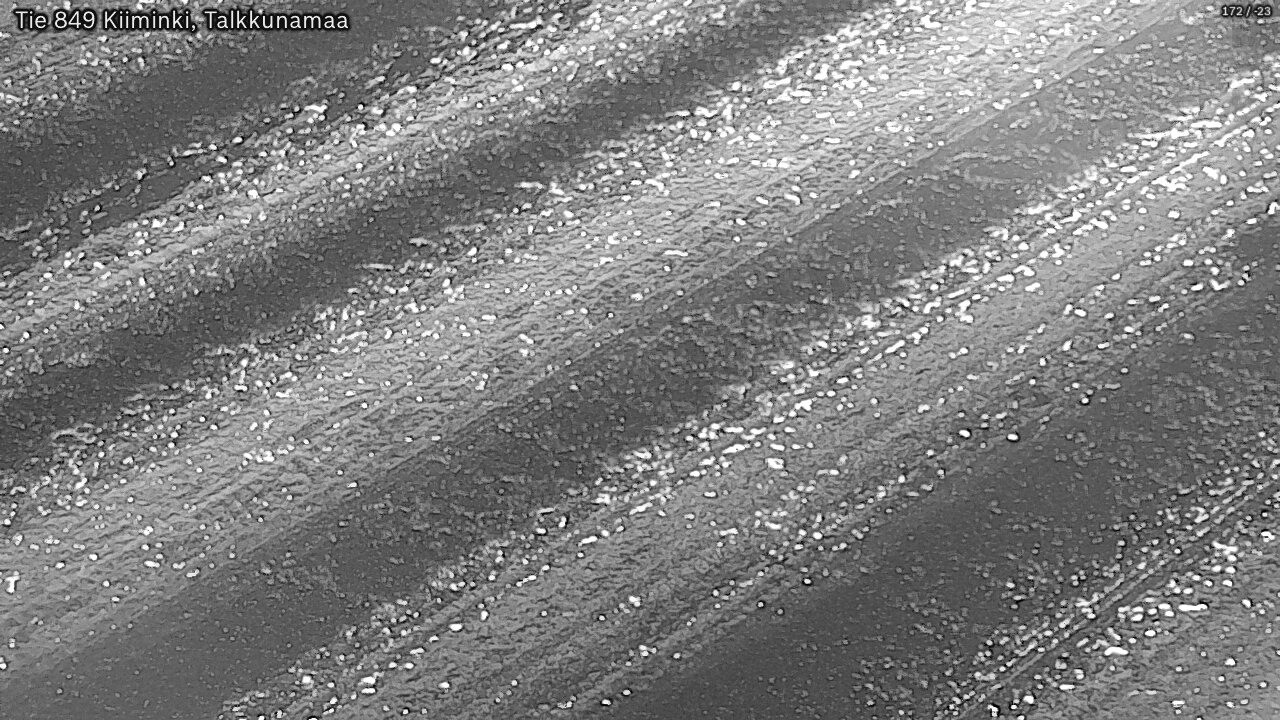 Weather Camera Image Väg 849 Kiiminki, Talkkunamaa, Oulu, Pohjois-Pohjanmaa