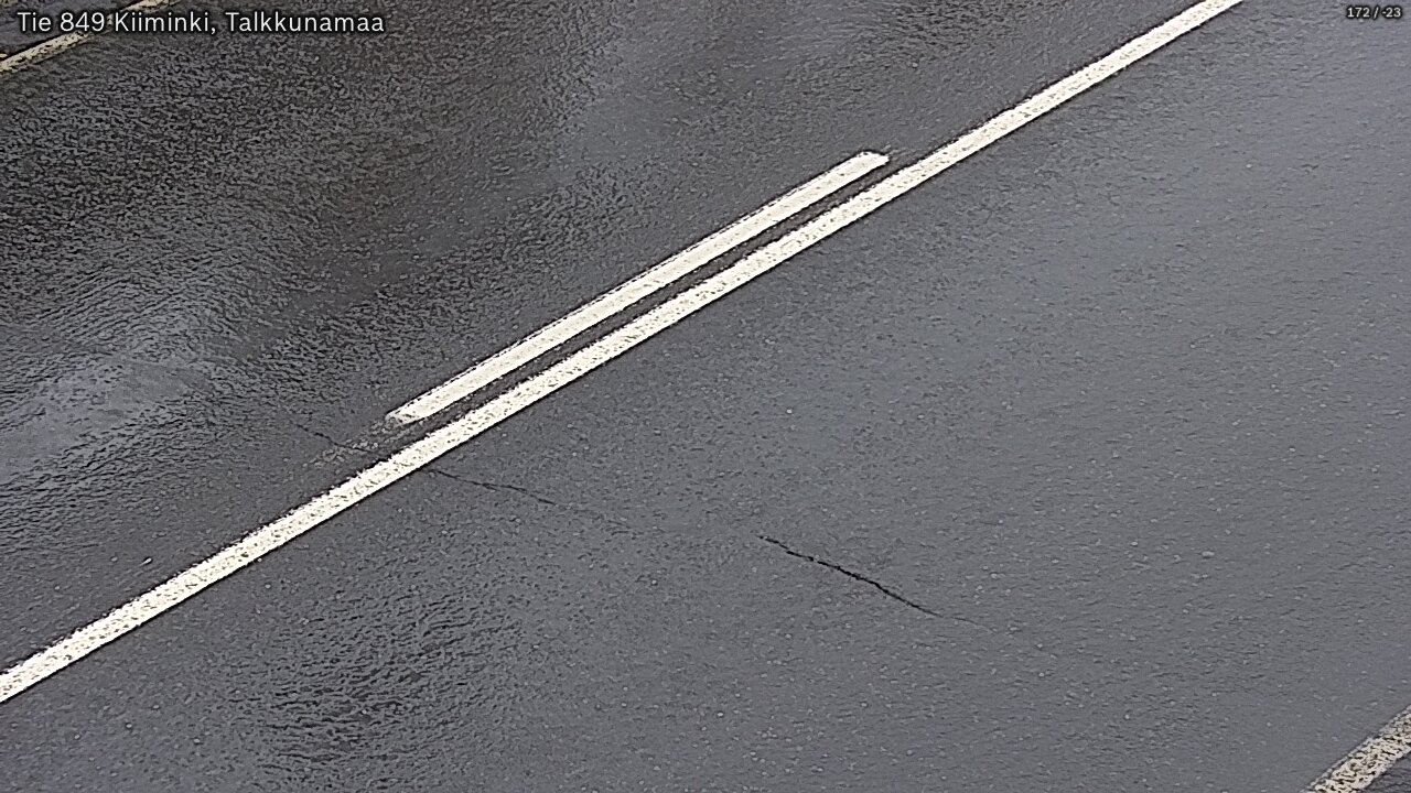 Weather Camera Image Road 849 Kiiminki, Talkkunamaa, Oulu, Pohjois-Pohjanmaa