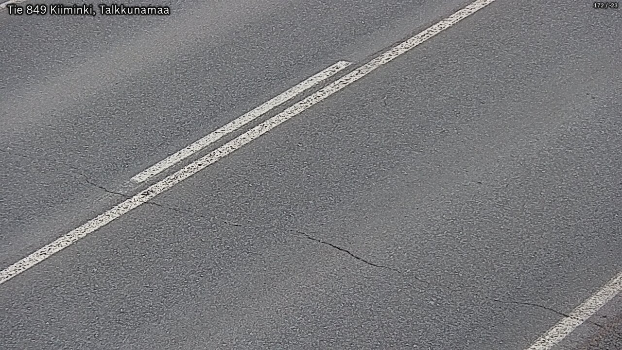 Weather Camera Image Väg 849 Kiiminki, Talkkunamaa, Oulu, Pohjois-Pohjanmaa