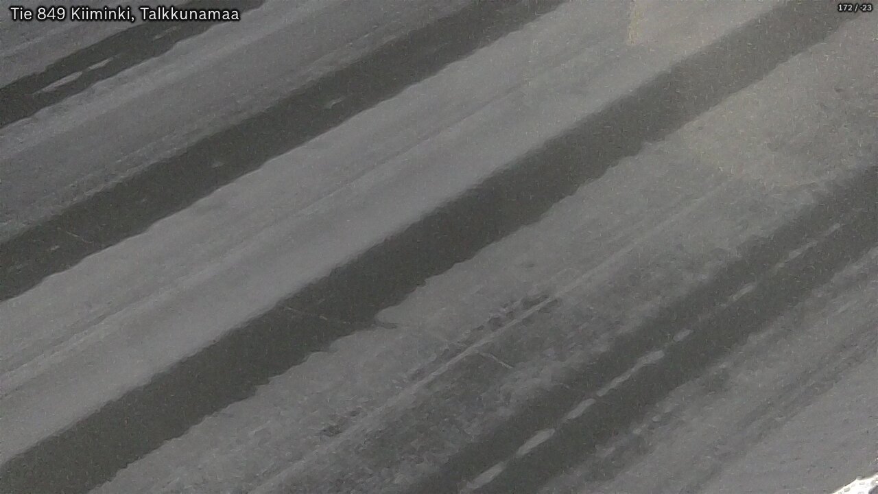 Weather Camera Image Road 849 Kiiminki, Talkkunamaa, Oulu, Pohjois-Pohjanmaa