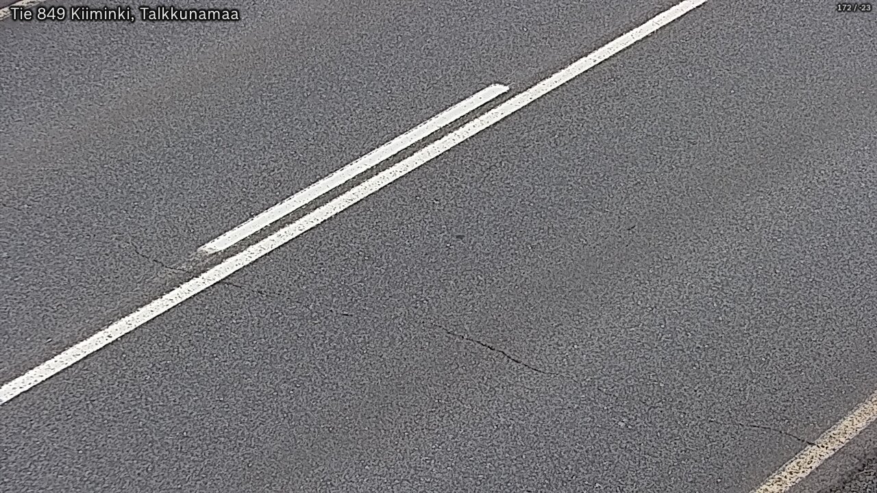 Weather Camera Image Road 849 Kiiminki, Talkkunamaa, Oulu, Pohjois-Pohjanmaa