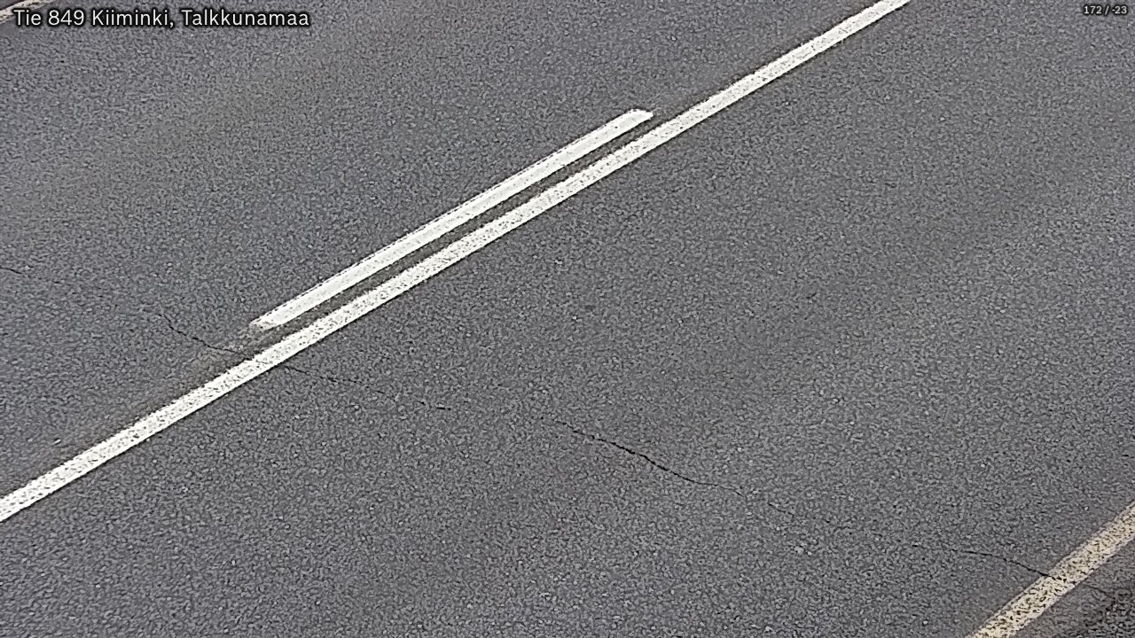 Weather Camera Image Road 849 Kiiminki, Talkkunamaa, Oulu, Pohjois-Pohjanmaa