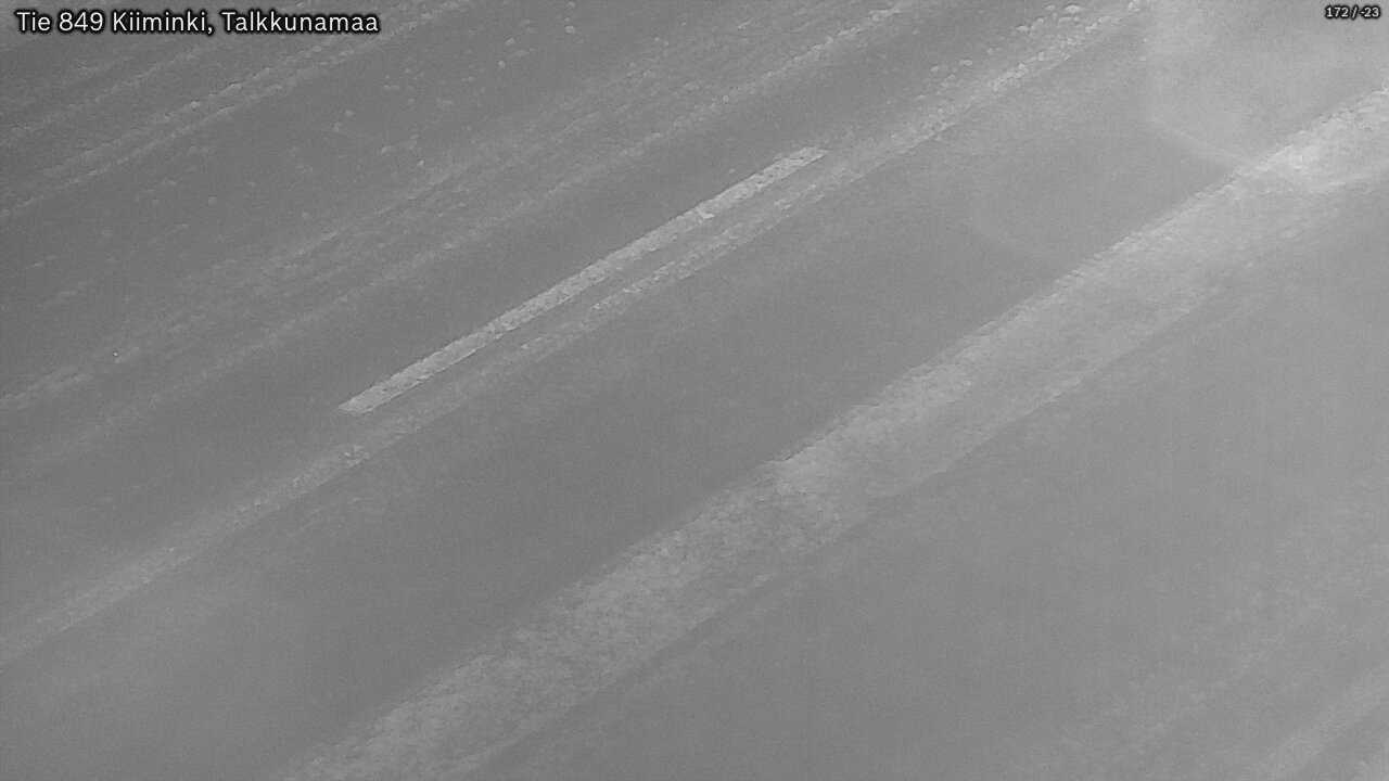 Weather Camera Image Road 849 Kiiminki, Talkkunamaa, Oulu, Pohjois-Pohjanmaa