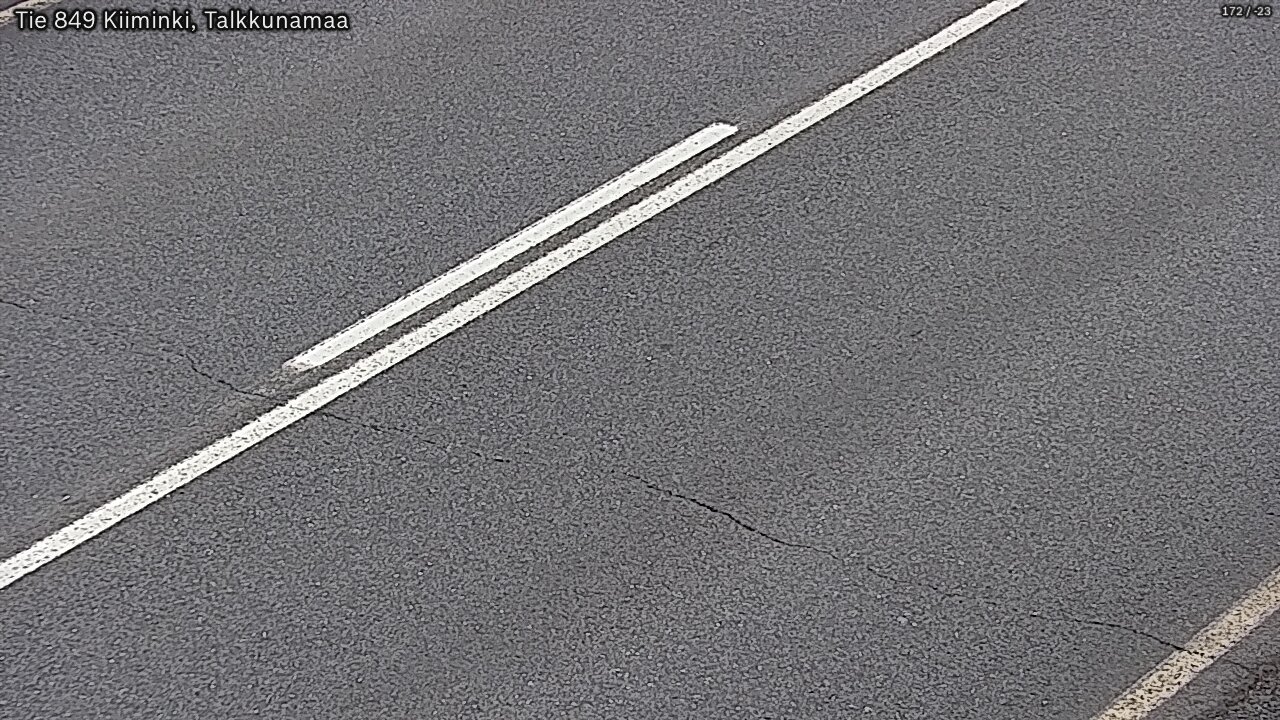 Weather Camera Image Road 849 Kiiminki, Talkkunamaa, Oulu, Pohjois-Pohjanmaa