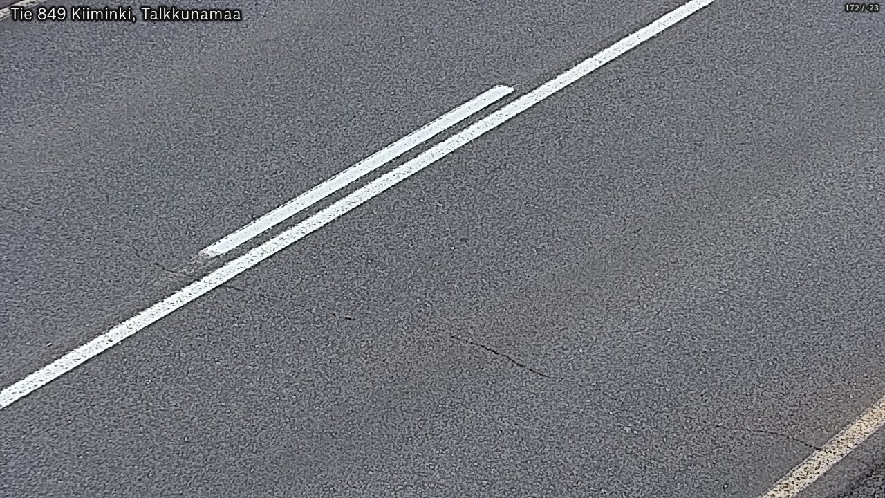 Weather Camera Image Road 849 Kiiminki, Talkkunamaa, Oulu, Pohjois-Pohjanmaa