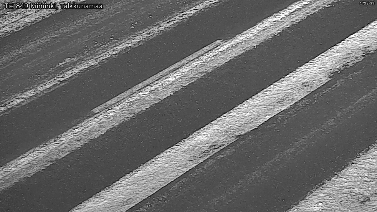 Weather Camera Image Road 849 Kiiminki, Talkkunamaa, Oulu, Pohjois-Pohjanmaa