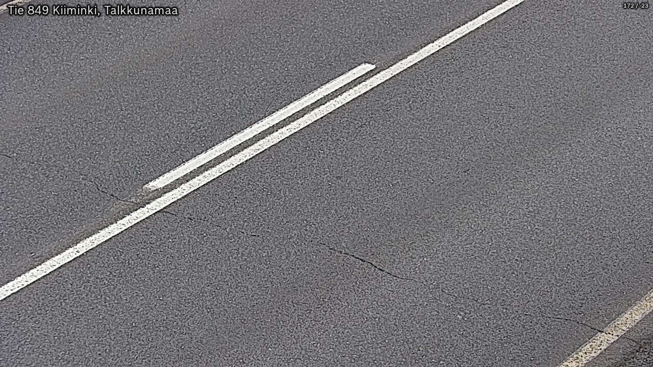 Weather Camera Image Road 849 Kiiminki, Talkkunamaa, Oulu, Pohjois-Pohjanmaa