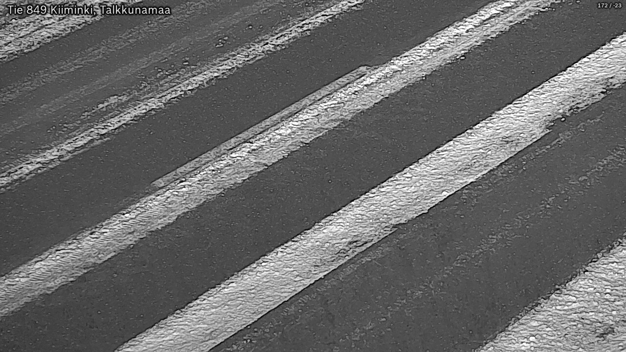 Weather Camera Image Road 849 Kiiminki, Talkkunamaa, Oulu, Pohjois-Pohjanmaa