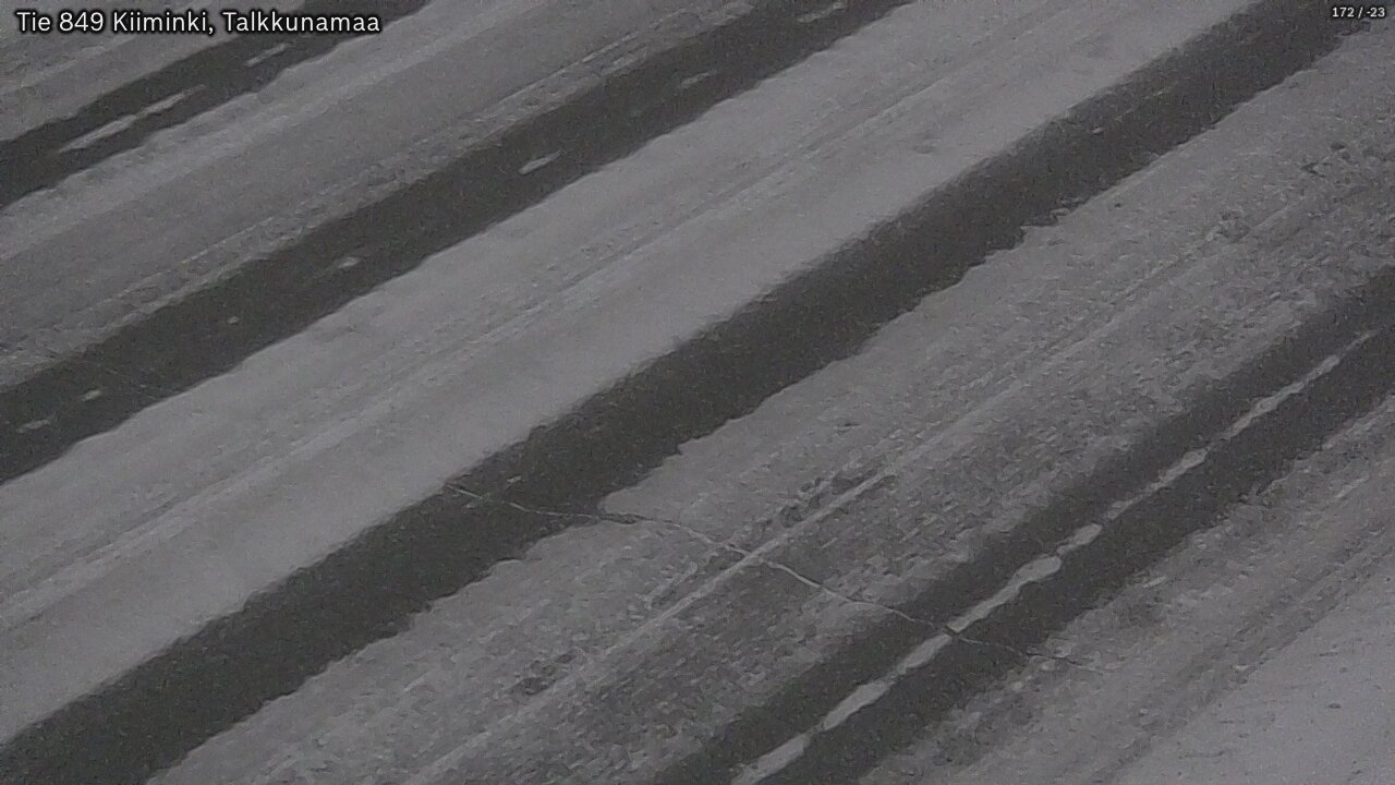 Kelikamerat Kuva Tie 849 Kiiminki, Talkkunamaa, Oulu, Pohjois-Pohjanmaa