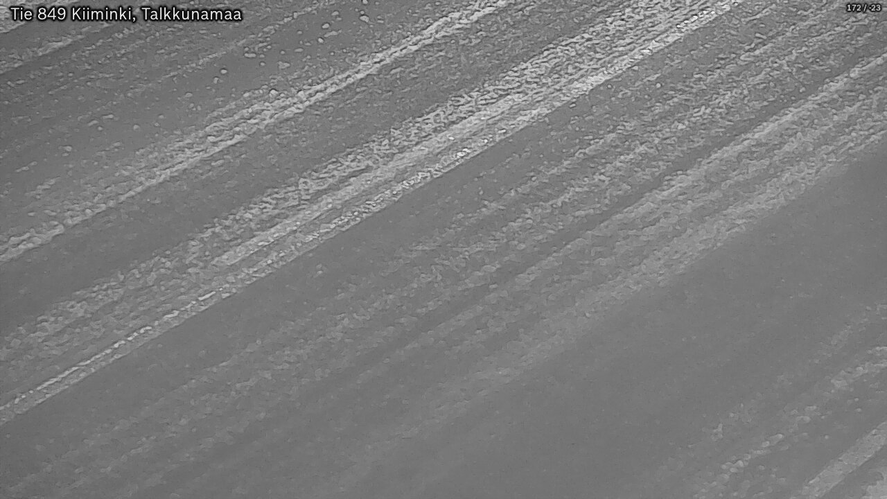 Weather Camera Image Road 849 Kiiminki, Talkkunamaa, Oulu, Pohjois-Pohjanmaa