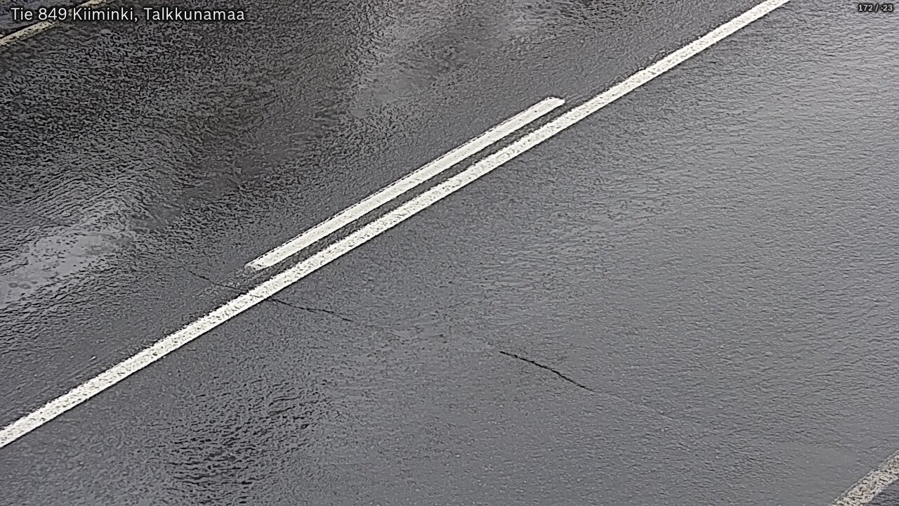 Weather Camera Image Road 849 Kiiminki, Talkkunamaa, Oulu, Pohjois-Pohjanmaa