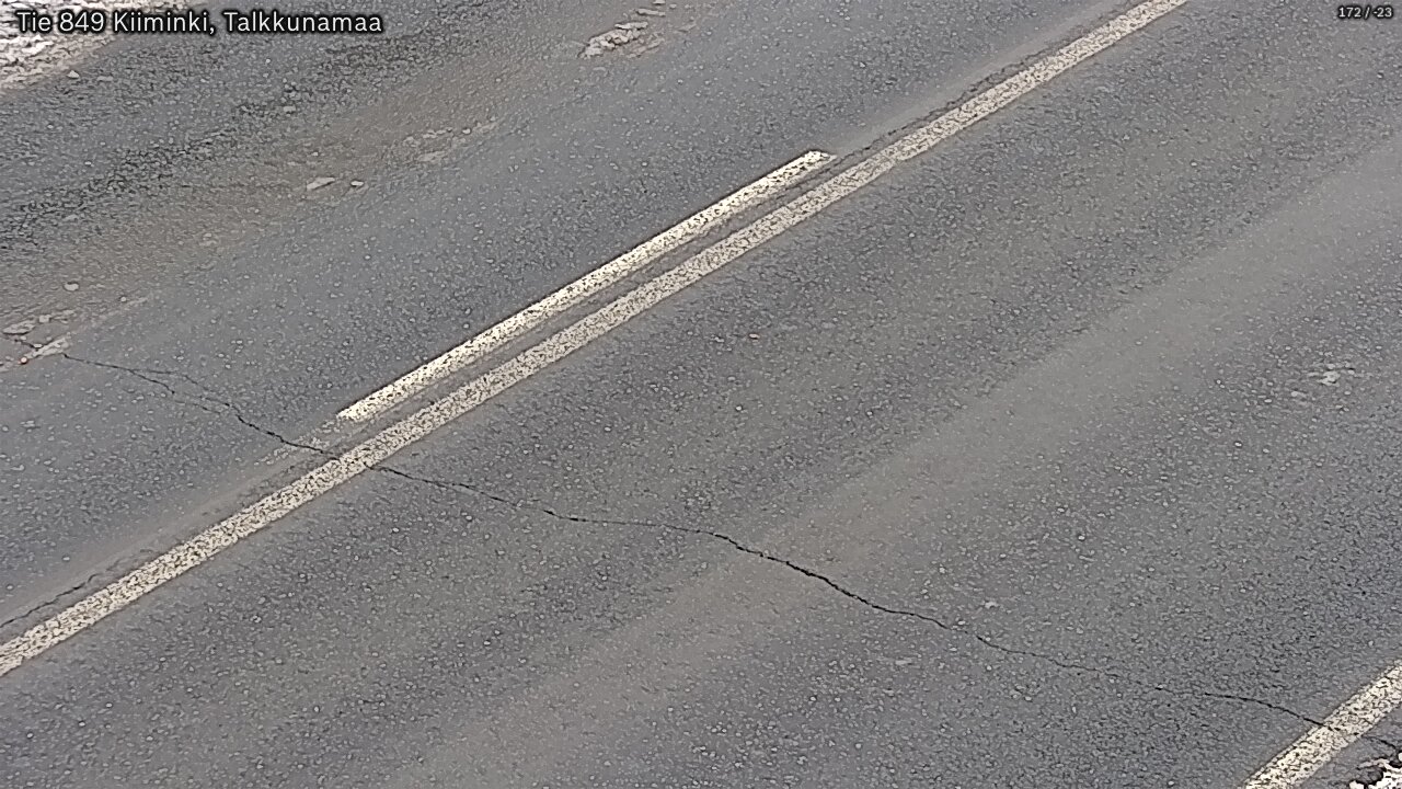 Weather Camera Image Road 849 Kiiminki, Talkkunamaa, Oulu, Pohjois-Pohjanmaa