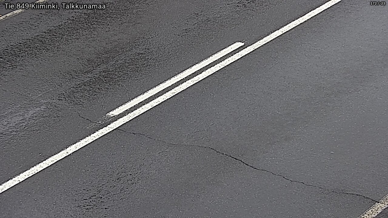 Weather Camera Image Road 849 Kiiminki, Talkkunamaa, Oulu, Pohjois-Pohjanmaa