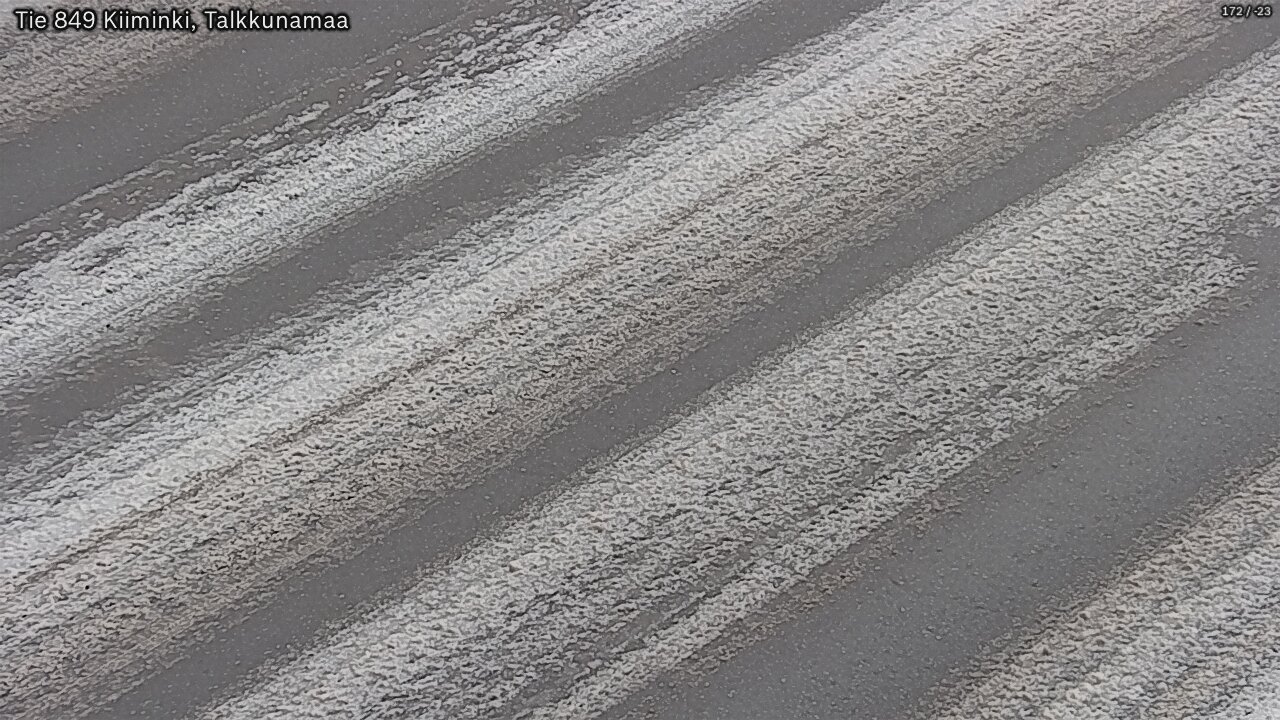 Weather Camera Image Road 849 Kiiminki, Talkkunamaa, Oulu, Pohjois-Pohjanmaa