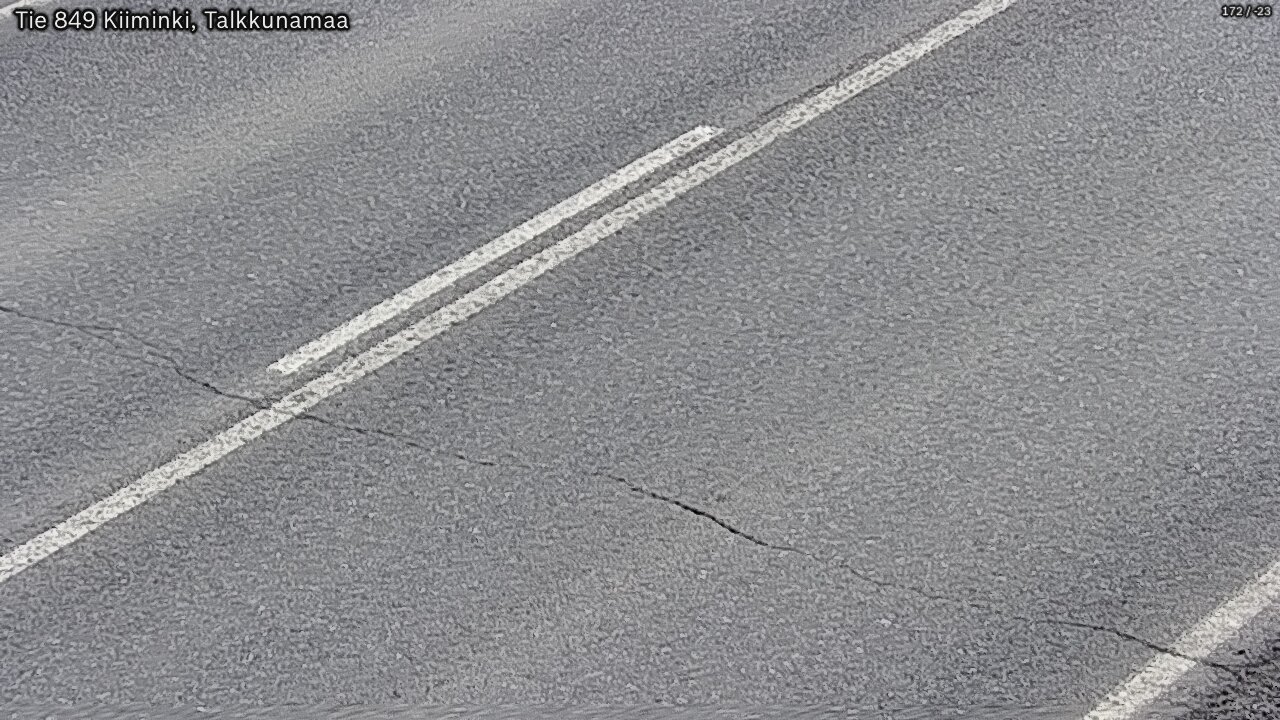 Weather Camera Image Väg 849 Kiiminki, Talkkunamaa, Oulu, Pohjois-Pohjanmaa