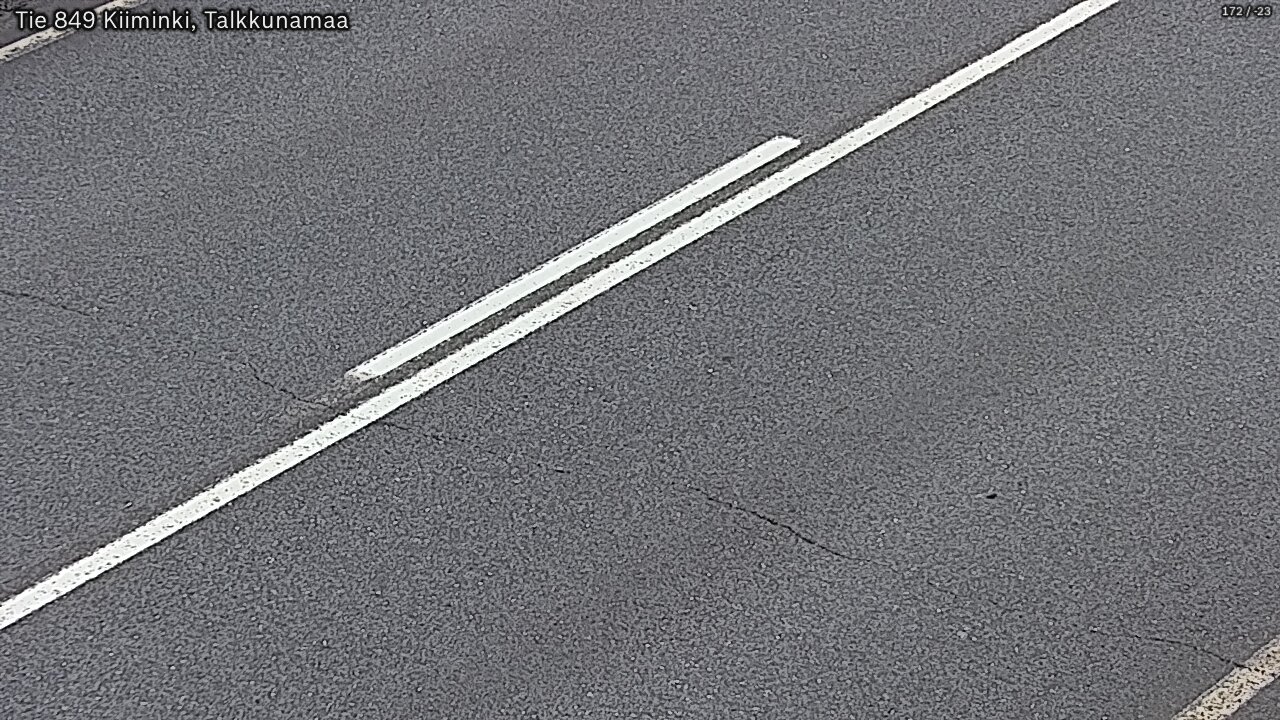 Weather Camera Image Road 849 Kiiminki, Talkkunamaa, Oulu, Pohjois-Pohjanmaa