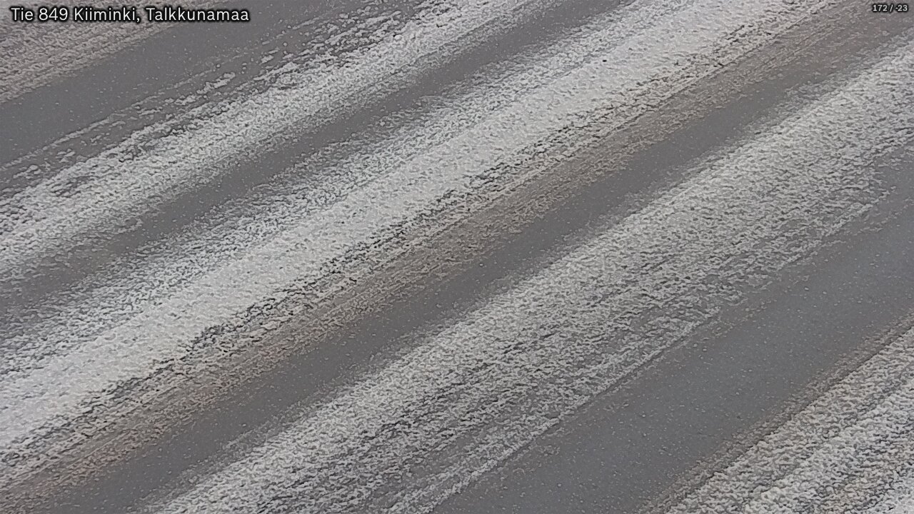 Weather Camera Image Road 849 Kiiminki, Talkkunamaa, Oulu, Pohjois-Pohjanmaa