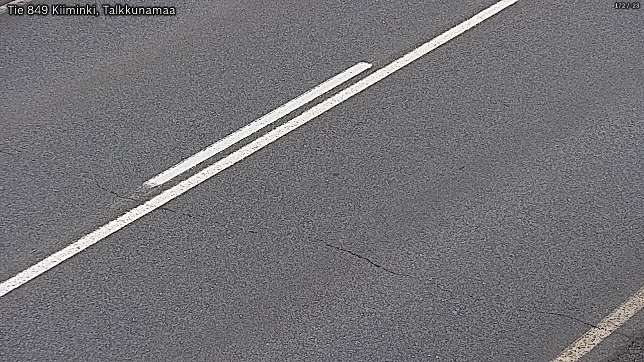 Weather Camera Image Road 849 Kiiminki, Talkkunamaa, Oulu, Pohjois-Pohjanmaa