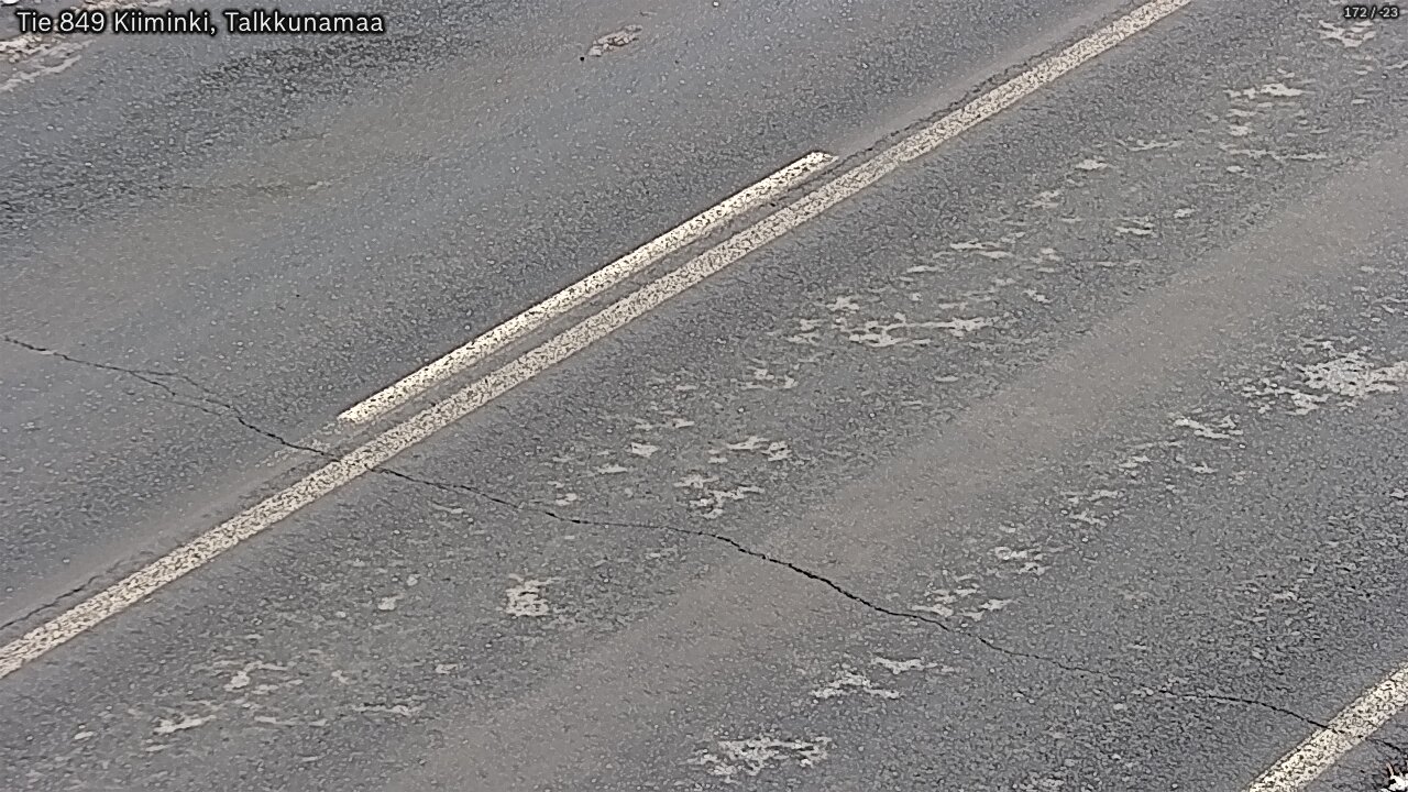 Weather Camera Image Road 849 Kiiminki, Talkkunamaa, Oulu, Pohjois-Pohjanmaa