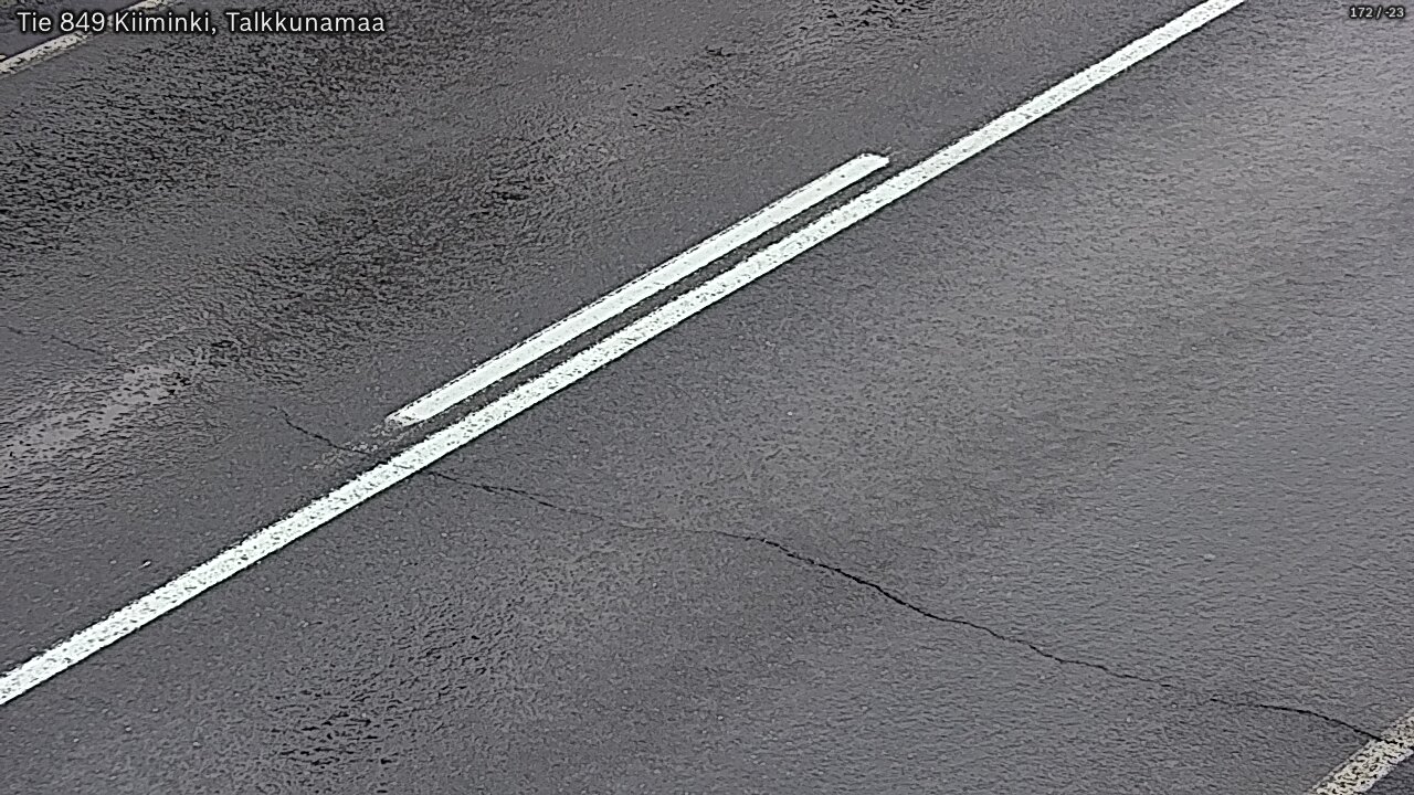 Weather Camera Image Road 849 Kiiminki, Talkkunamaa, Oulu, Pohjois-Pohjanmaa