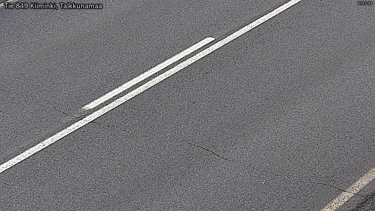 Weather Camera Image Road 849 Kiiminki, Talkkunamaa, Oulu, Pohjois-Pohjanmaa