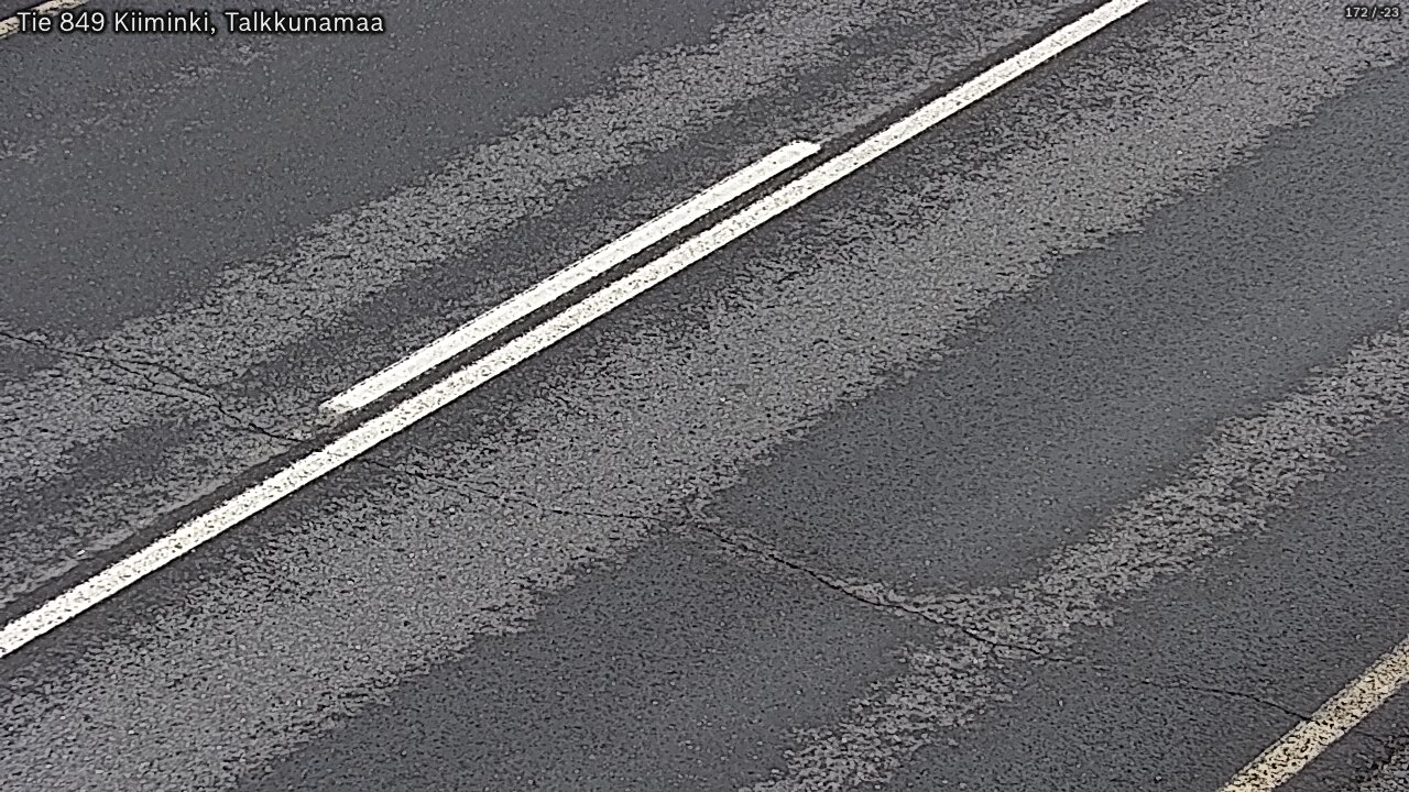 Weather Camera Image Väg 849 Kiiminki, Talkkunamaa, Oulu, Pohjois-Pohjanmaa